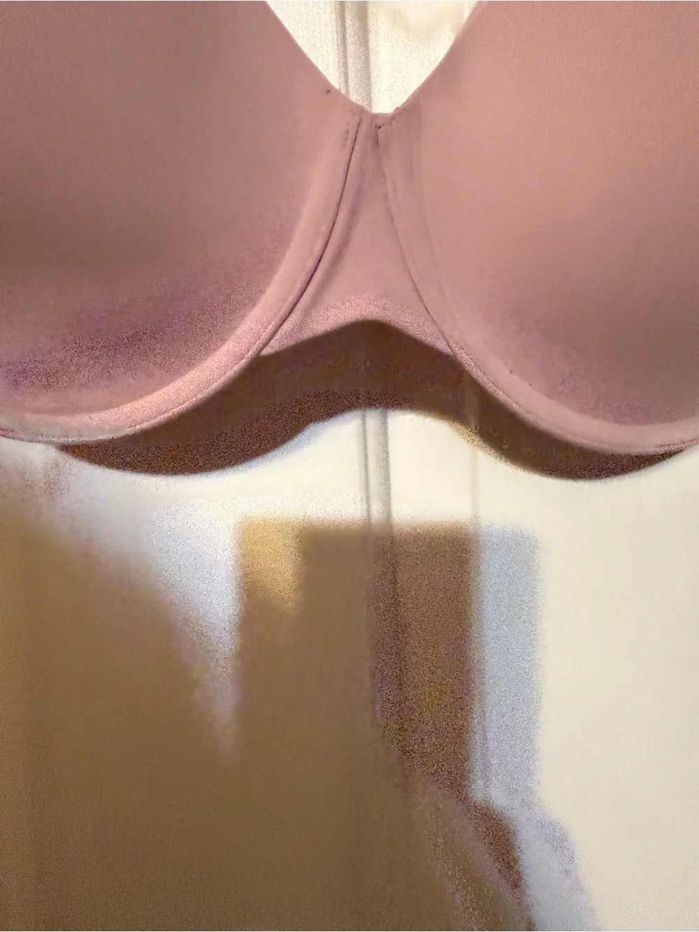 SKIMS Light Mauve Smooth T-Shirt Bra - Picture 6 of 6
